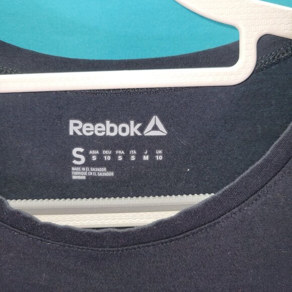 Reebok Womens Black Performance T-Shirt Size S - Picture 4 of 8